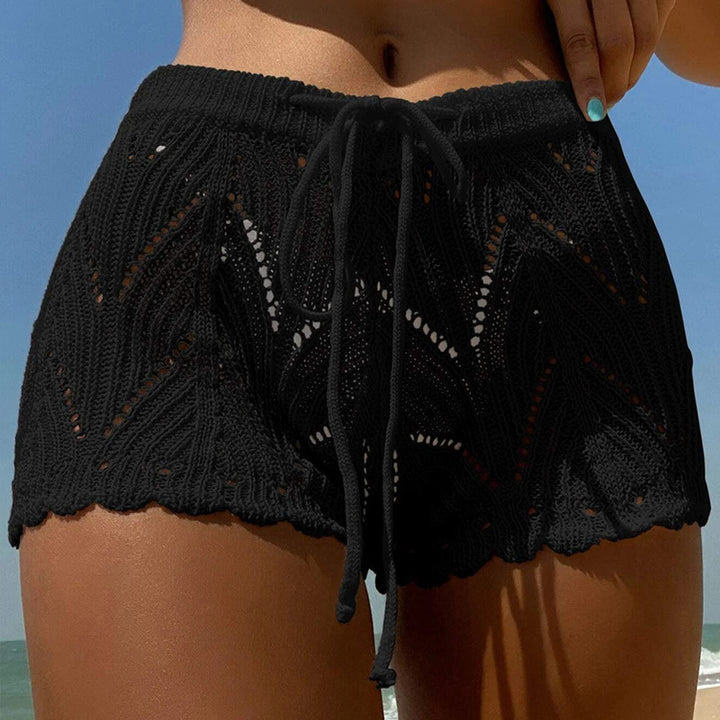 Damen Häkel Strand Shorts Drune