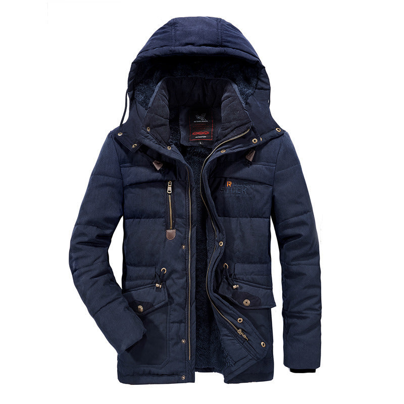 Herren Thermo-Fieldparka mit durchgehendem Teddyfutter und Utility-Taschen Drune