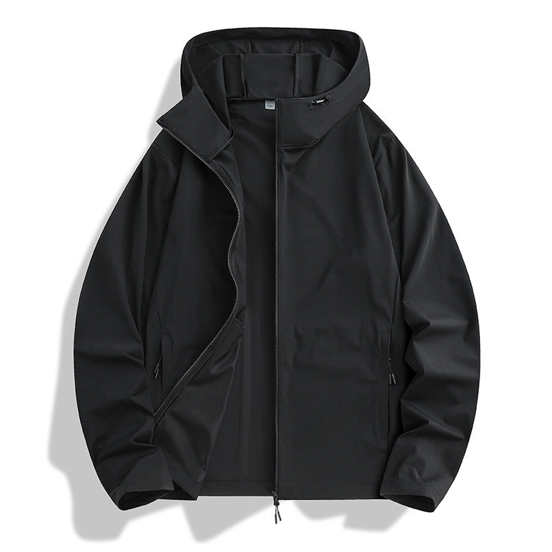 Damen Winddichte Kapuzenjacke Drune