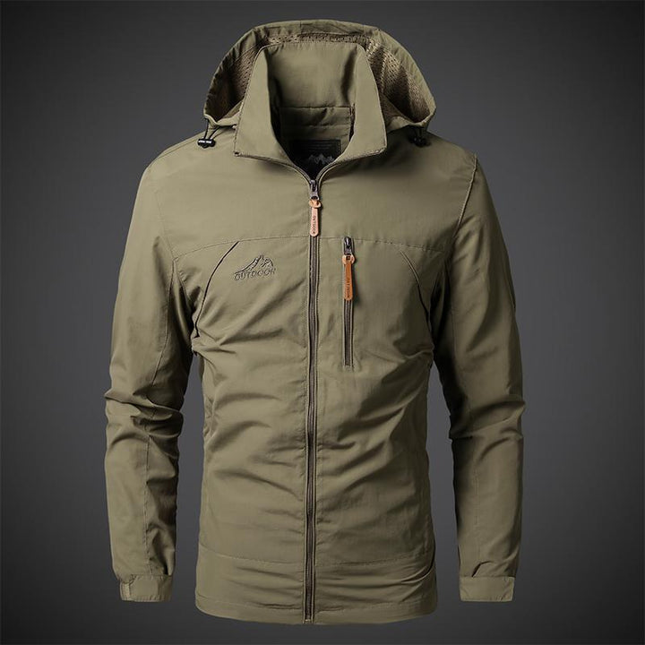 Herren leichte temperaturregulierende Jacke Drune