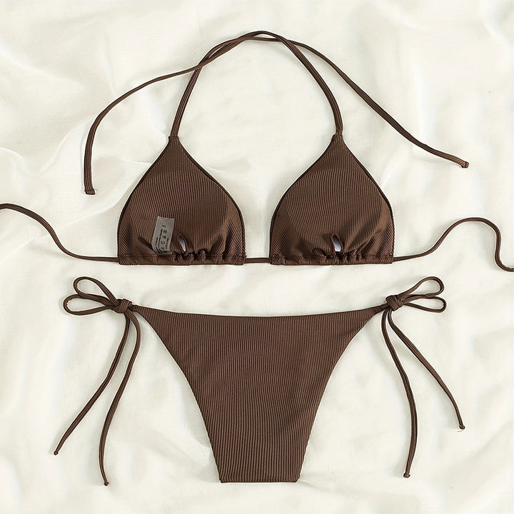 Damen Triangel-Bikini mit verstellbaren Trägern Drune