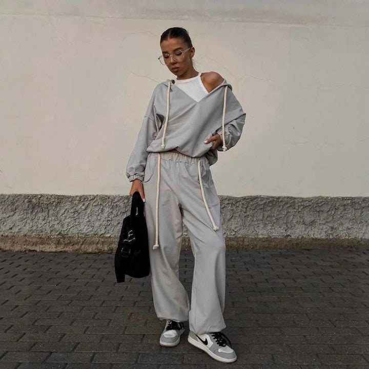 Damen lässiges und elegantes Sport-Outfit Drune