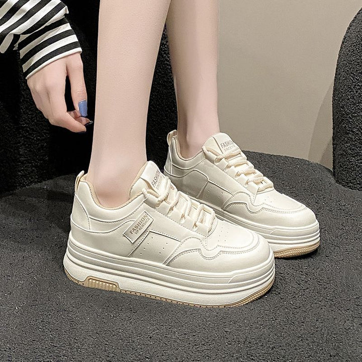 Damen Sneakers mit modernem Plateau-Design und atmungsaktiver Innenstruktur Drune