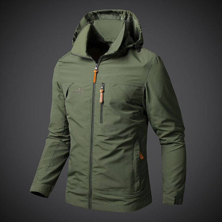 Herren leichte temperaturregulierende Jacke Drune