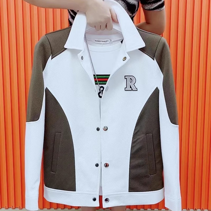 Herren Modische Jacke mit reinem Design Drune