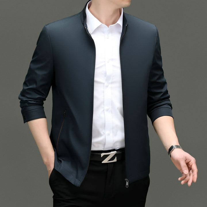 Herren leichte Funktionsjacke mit hochwertigen Details Drune