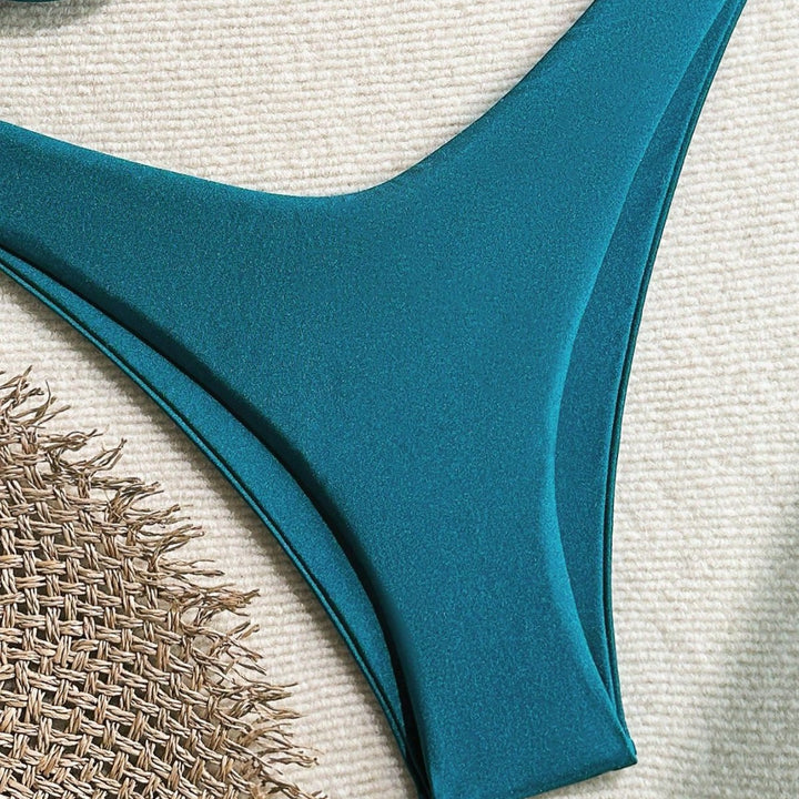 Damen Bikini Set mit Muschel-Design Drune