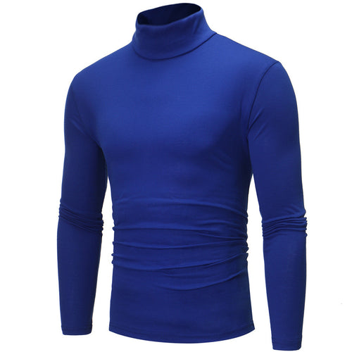 Herren eleganter Rollkragenpullover aus bequemen Stretchmaterial Drune