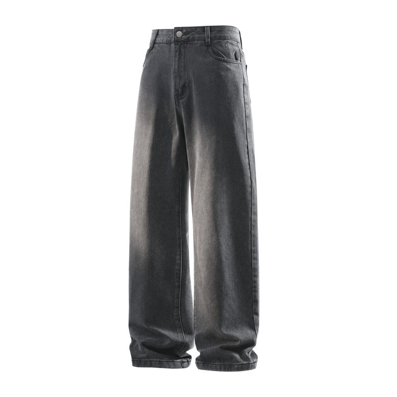 Damen Weite High‑Waist Baggy‑Jeans mit hohem Bund, Five‑Pocket & extra weitem Bein Drune