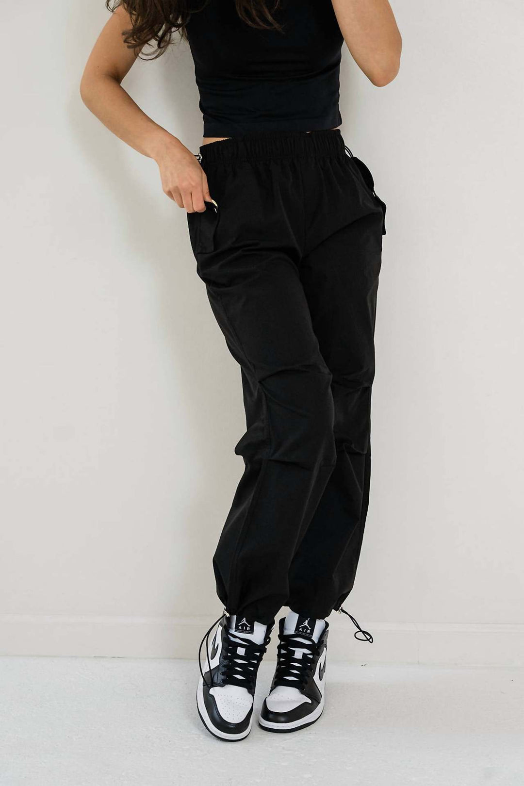 Damen Bequeme Freizeithose mit seitlichen Reißverschlüssen Drune