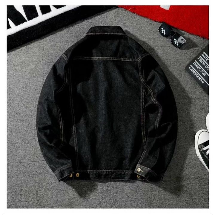 Herren Denim Jacke mit Futter Drune