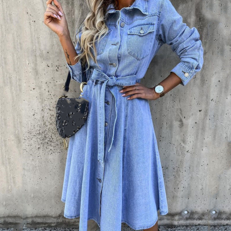 Damen Denim-Kleid Drune