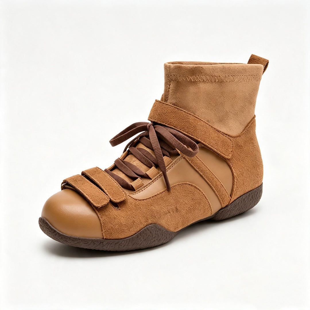 Damen Sportliche High-Top Sneaker Drune