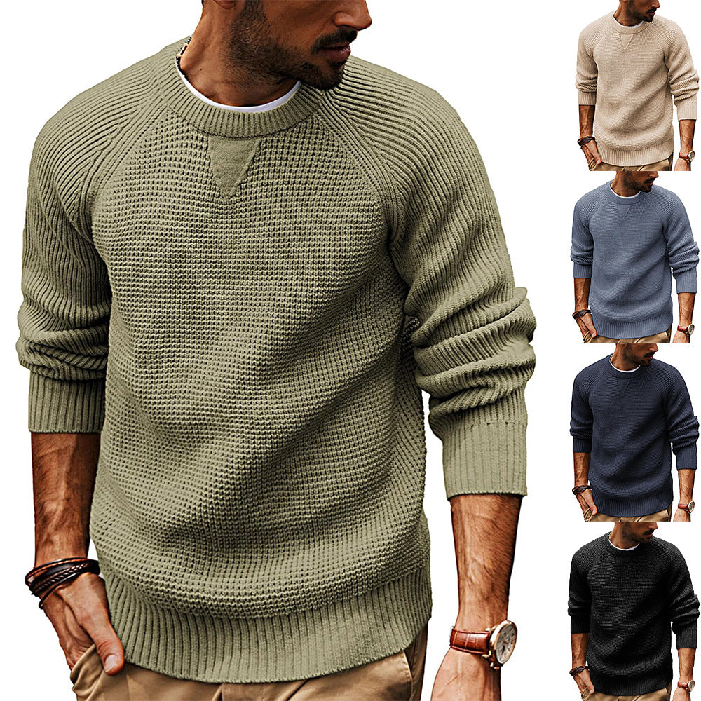 Herren strukturiertes Pullover mit lässigem Schnitt Drune