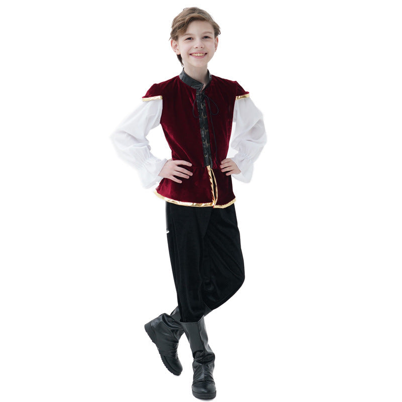 Jungen Renaissance Kostüm Drune