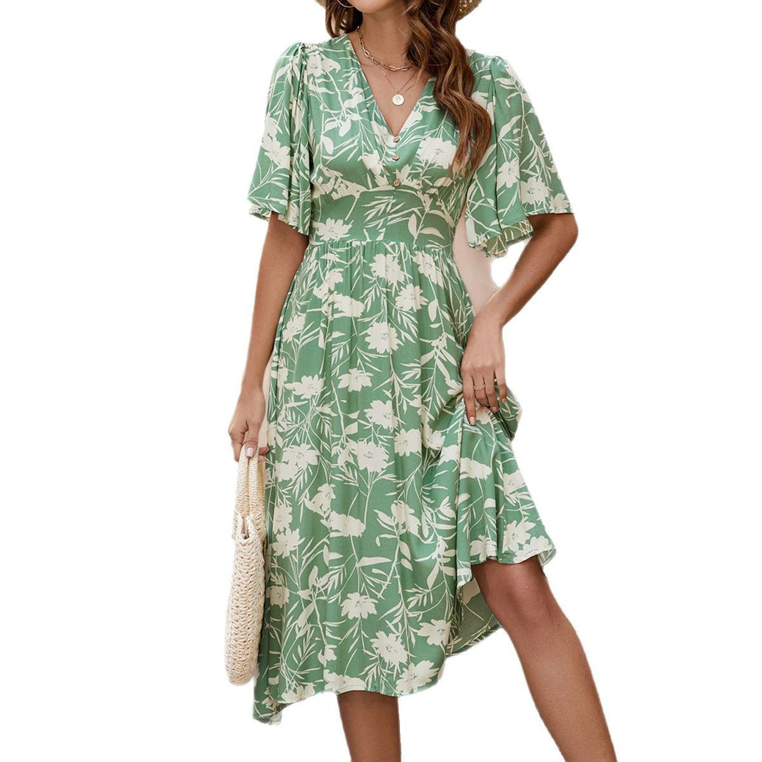 Damen Maxikleid Drune