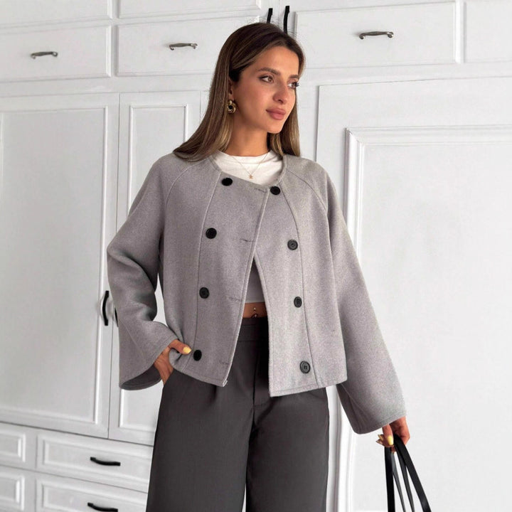Damen Modische Oversized Jacke