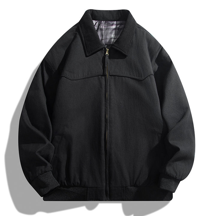 Herren Casual Steppjacke mit Kragen Drune