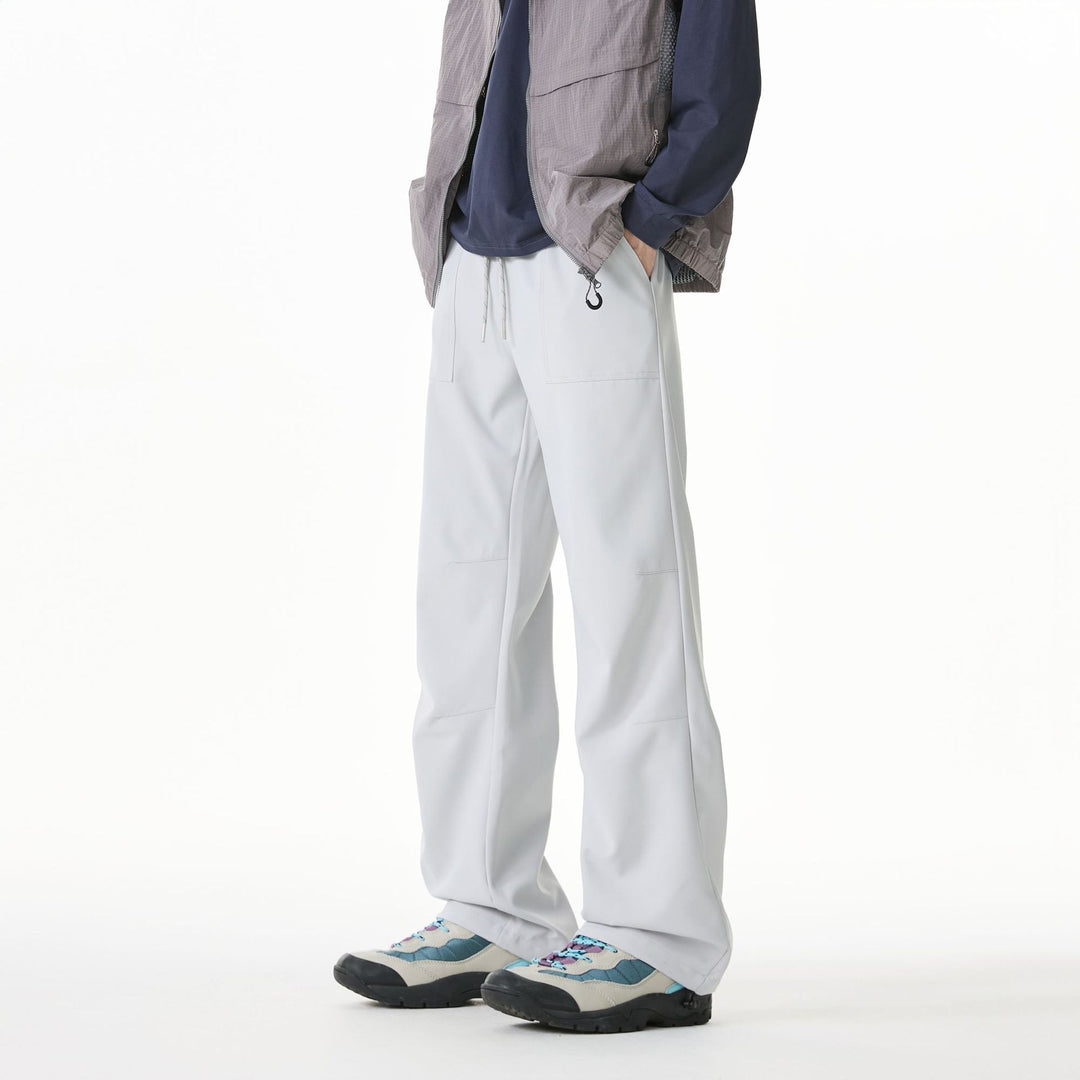 Herren Jogging-Cargohose mit elastischem Bund und verstellbarem Saum Drune