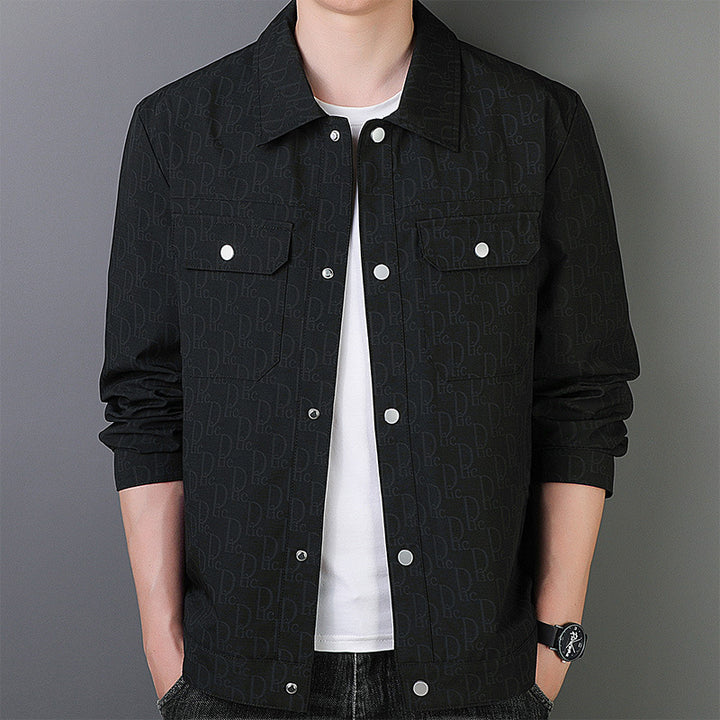 Herren Modische Utility-Jacke Drune