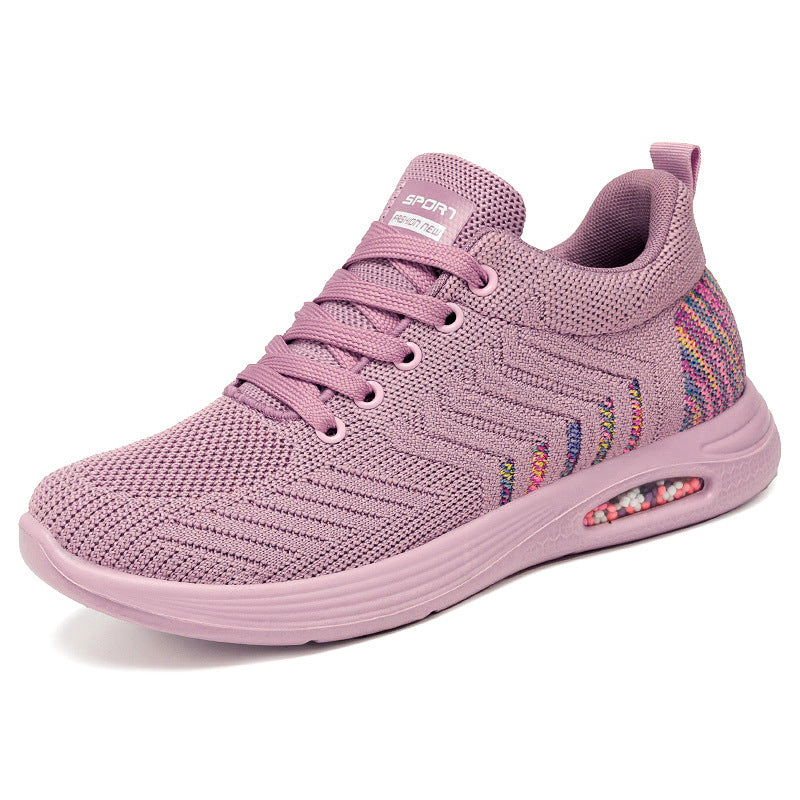 Damen Sportliche Sneakers mit atmungsaktiver Netzstruktur und Dämpfungstechnologie Drune