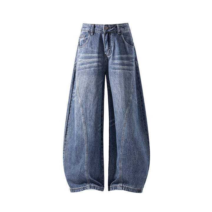 Damen Weitgeschnittene Denim-Culotte Drune