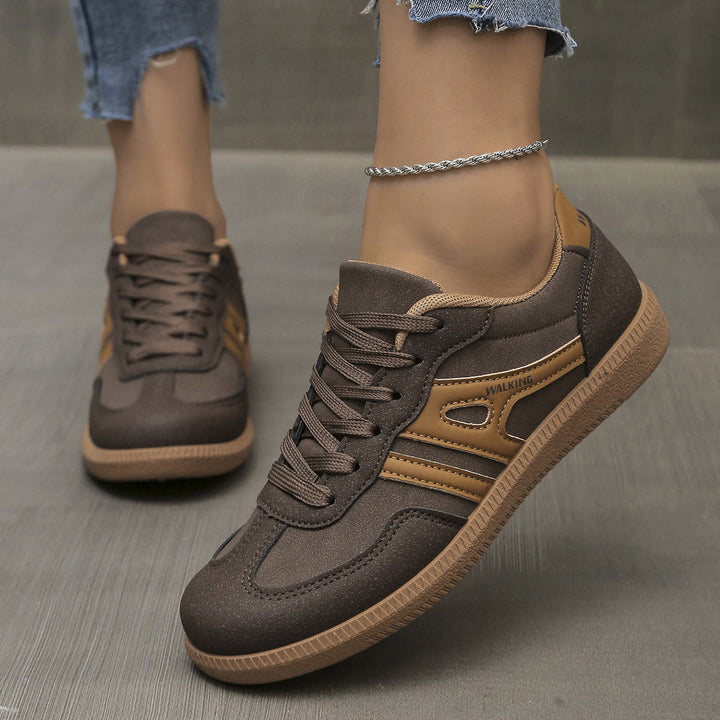 Damen Sportliche Schnürschuhe Drune