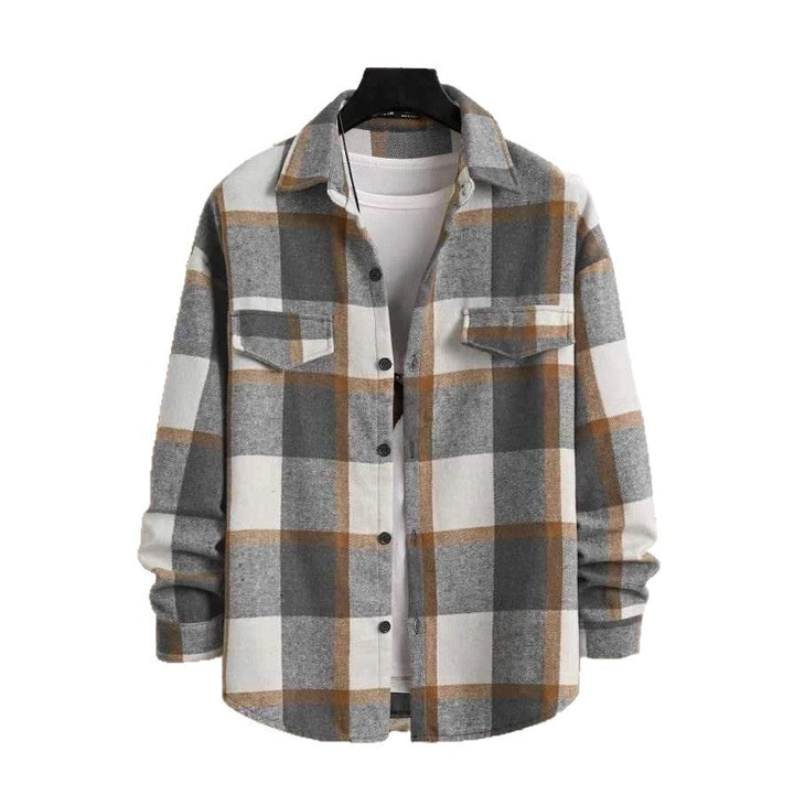 Herren Flanellhemd Drune