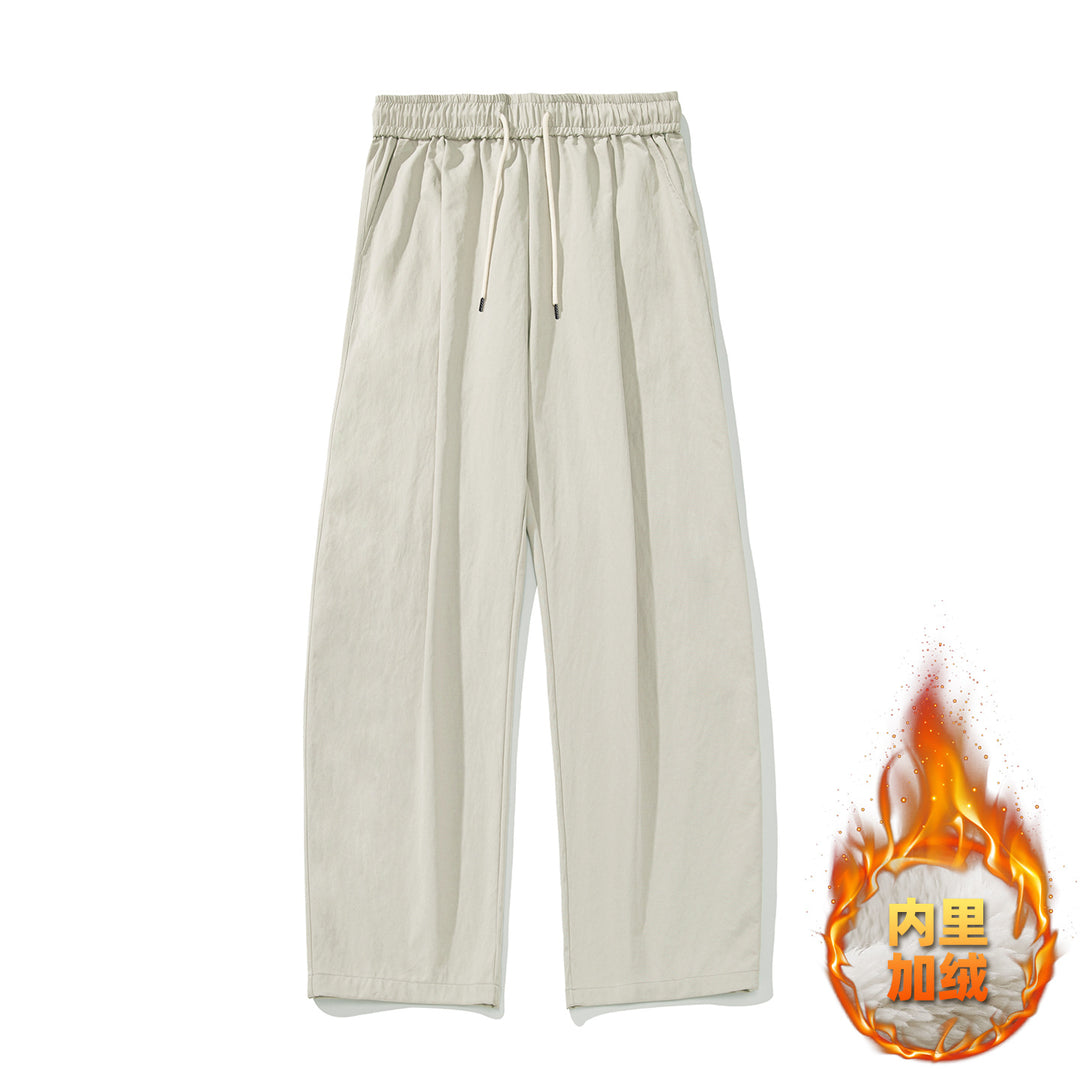 Damen Locker fallende Sommerhose mit hohem Bund, Elastik- und Tunnelzug Drune