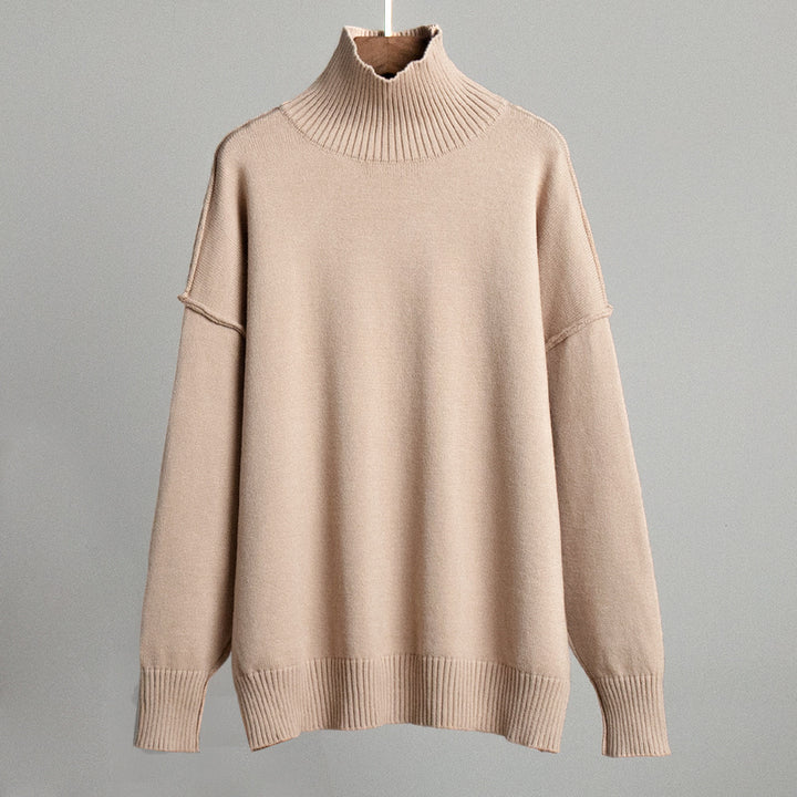 Damen Modischer Rollkragenpullover Drune