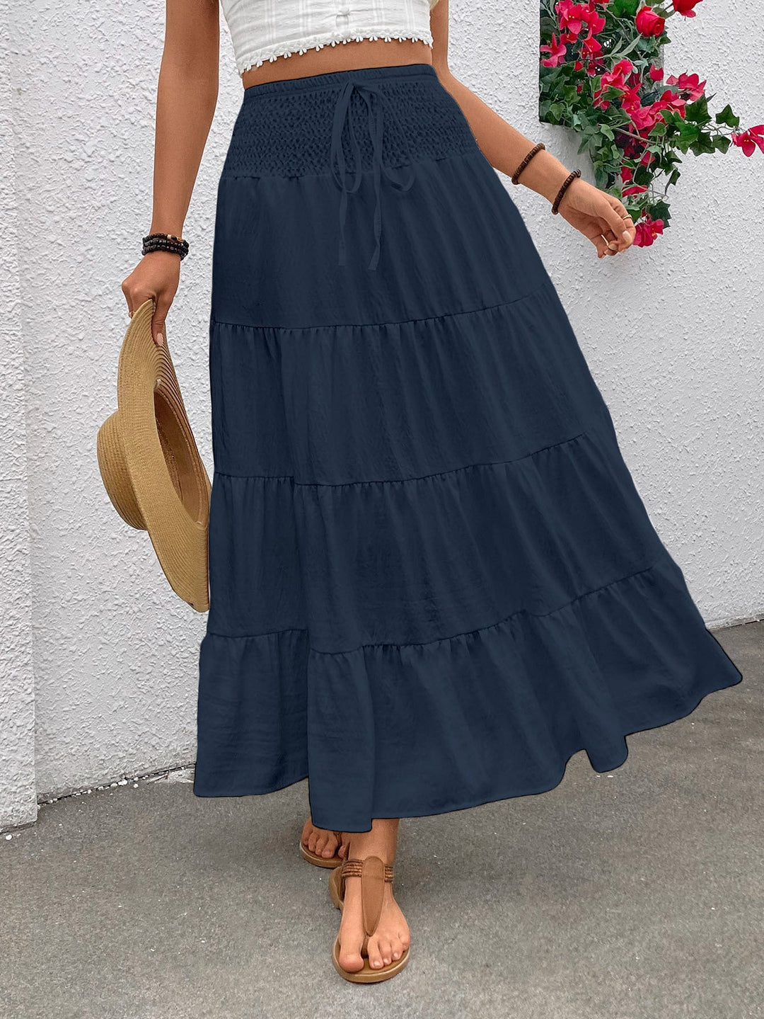 Damen Maxi Rock Drune