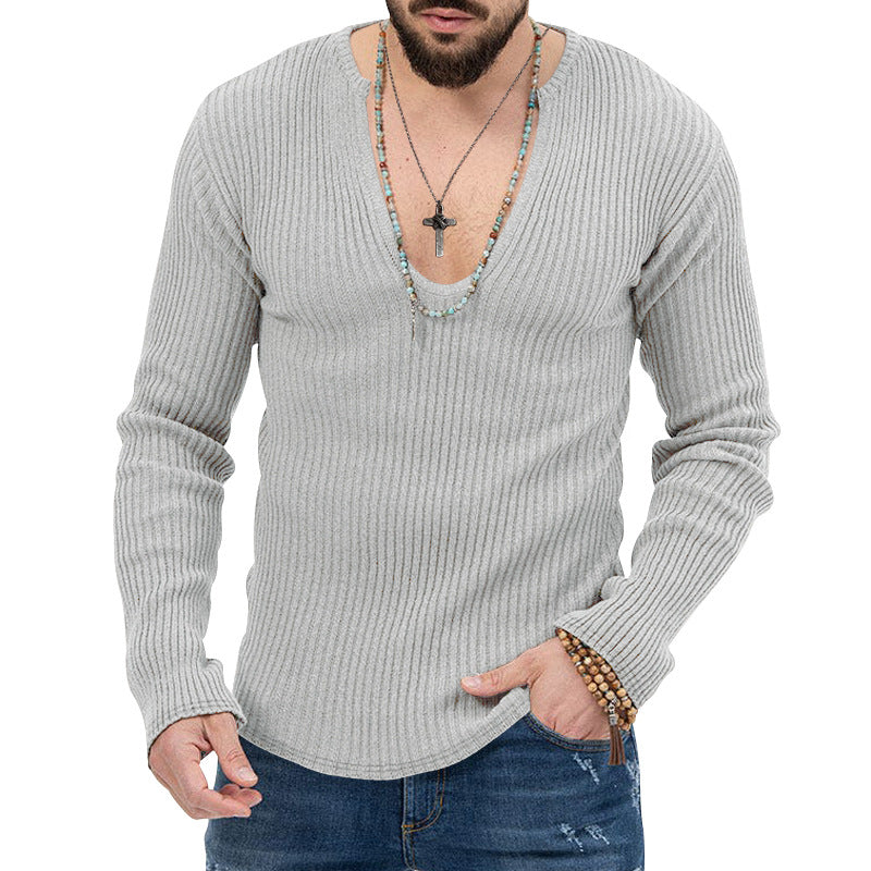 Herren nan leichte Fleece-Hemdjacke mit Druckknopfleiste und Seitentaschen Drune
