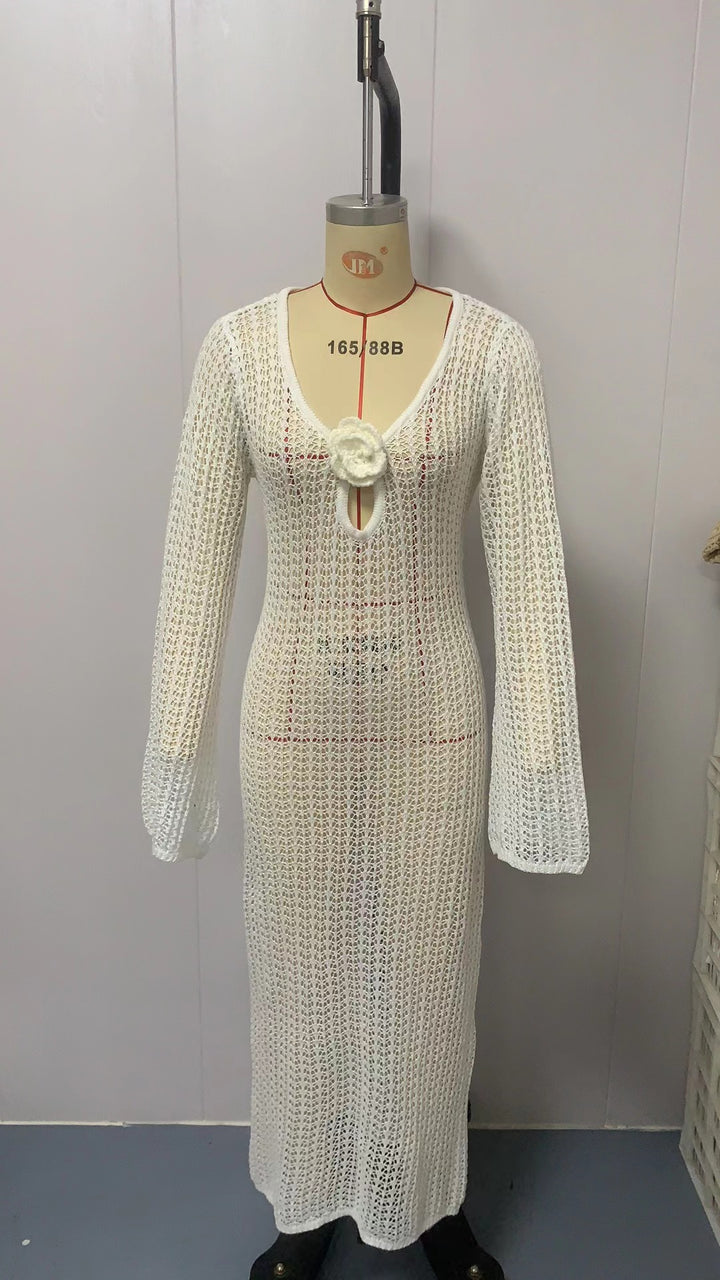 Damen Zweiteiler Strickensemble mit raffiniertem Schnitt Drune
