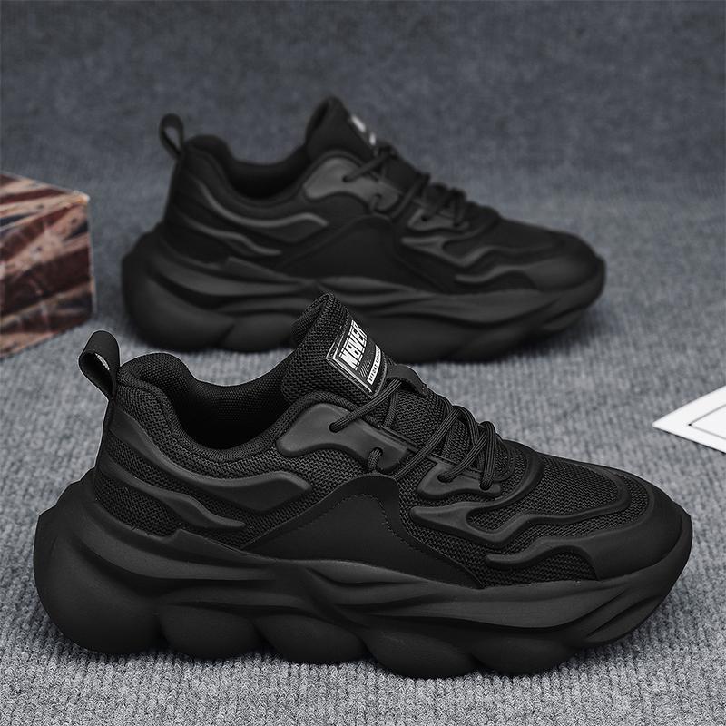 Damen Sportliche Chunky Sneakers mit dämpfender Sohle und atmungsaktiver Textiloberfläche Drune