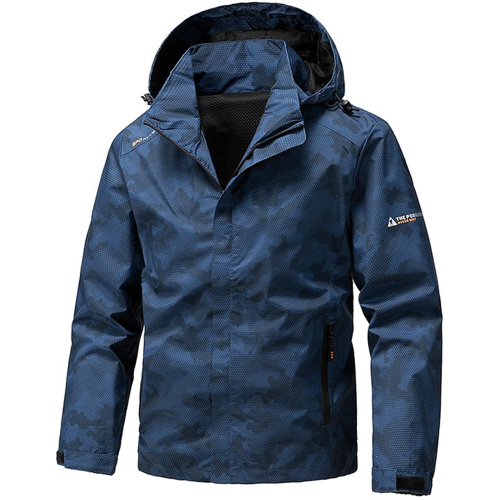 Herren Funktionale Regenjacke Drune