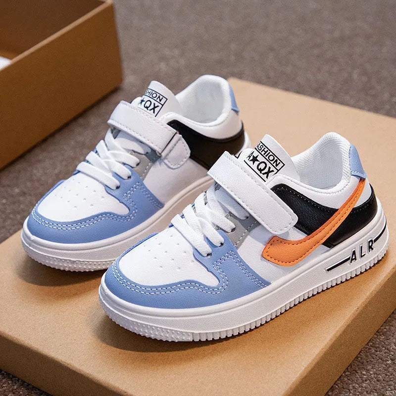 Damen Sportliche Kindersneaker mit verstellbarem Klettverschluss und rutschfester Sohle Drune