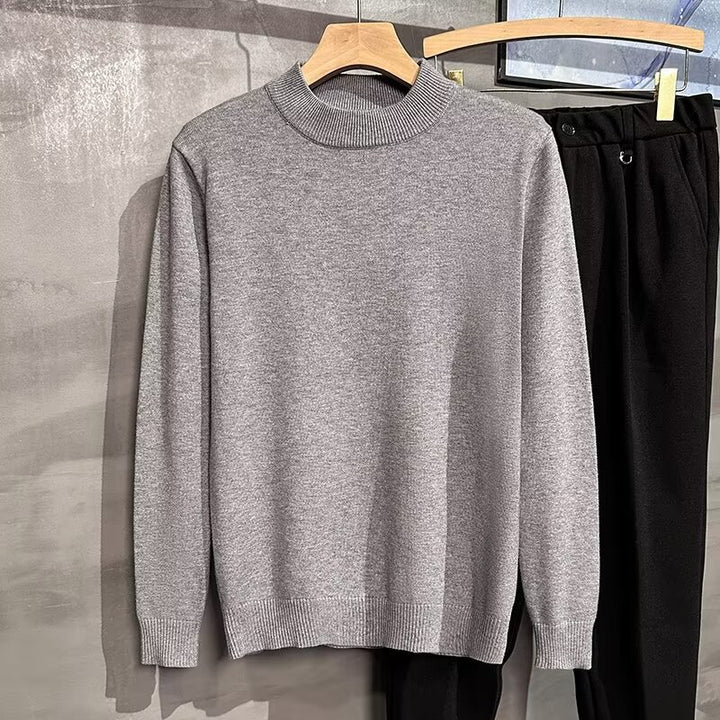 Herren Eleganter Rollkragenpullover Drune