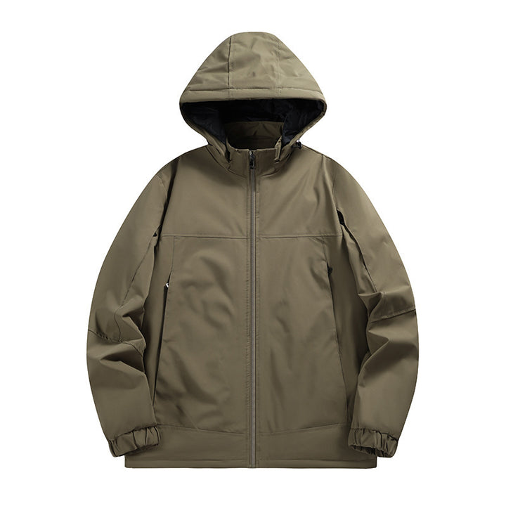 Herren Wetterfeste und isolierte Outdoor-Jacke Drune