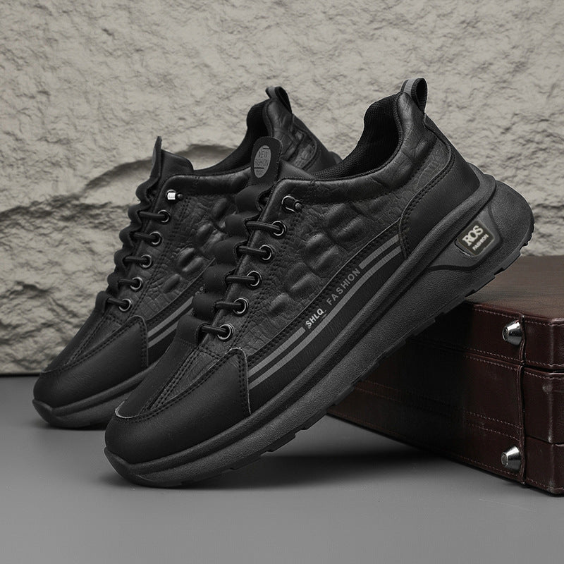 Herren Komfort-Sneaker mit robuster Plattformsohle und gepolstertem Schaft Drune
