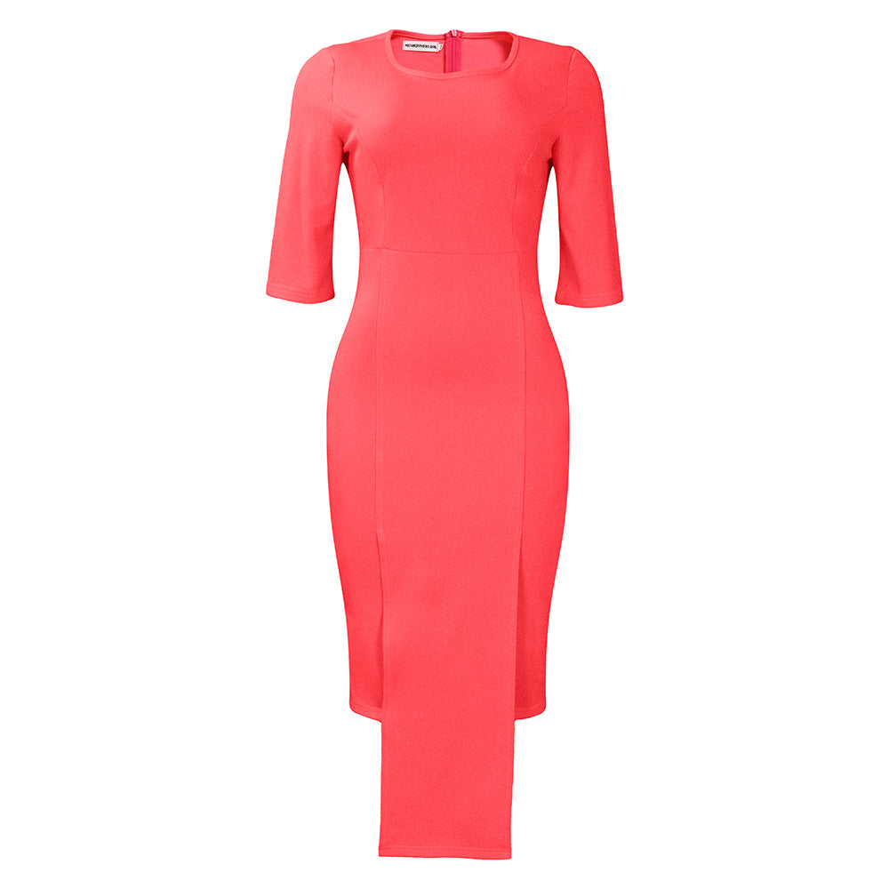 Damen Etuikleid mit innovativer Silhouette und eleganten Akzenten Drune