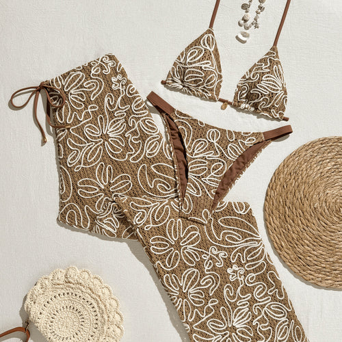 Damen Bikini-Set mit lässigem Overlayer Drune
