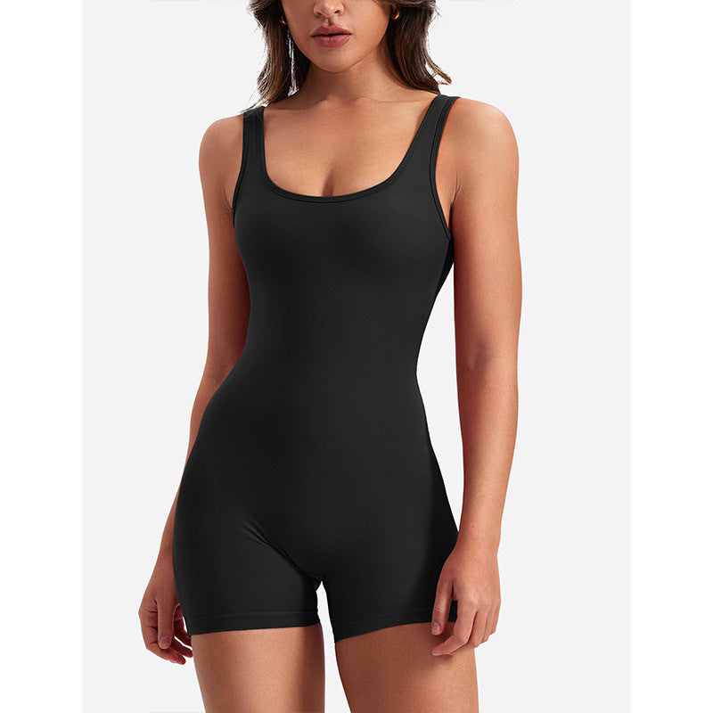 Damen Eleganter und figurbetonter Sport-Jumpsuit Drune