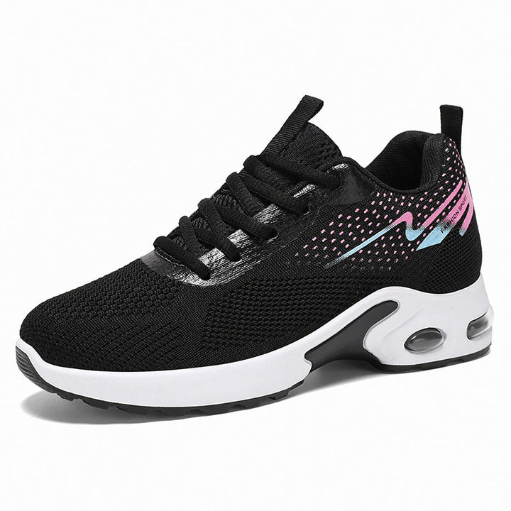 Damen Sportliche Luftpolster Sneakers mit atmungsaktivem Mesh-Obermaterial Drune