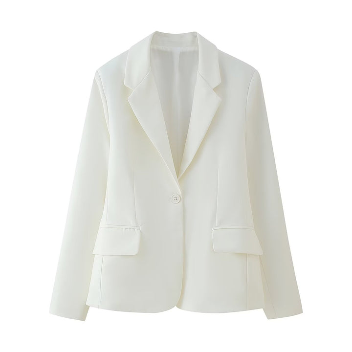 Damen blazerjacke mit elegantem Schnitt und praktischen Taschen Drune