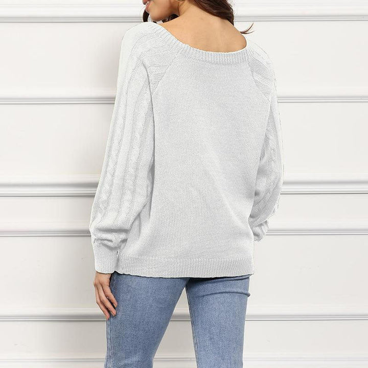 Drune | Pullover Aus Gedrehtem Strick mit Modernem Design