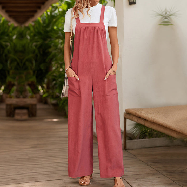Damen Lässiger Jumpsuit Drune