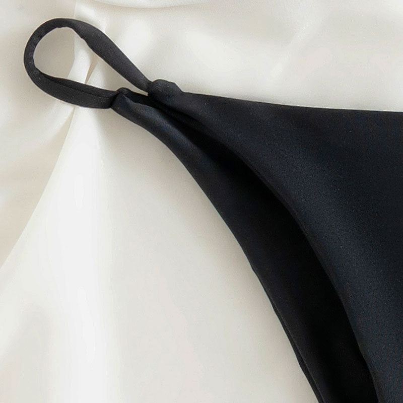 Damen Bikini-Höschen mit elegantem Schnitt und verstellbaren Seiten Drune