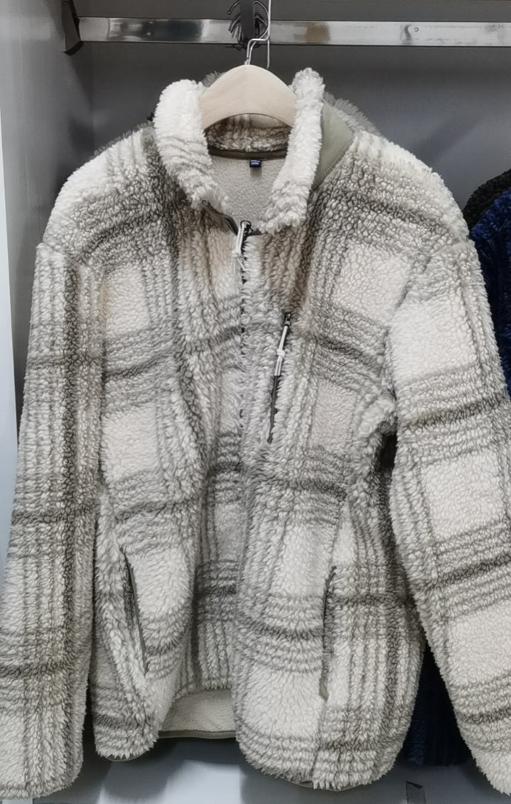 Damen Fleecejacke mit hohem Kragen und Wabenstruktur Drune