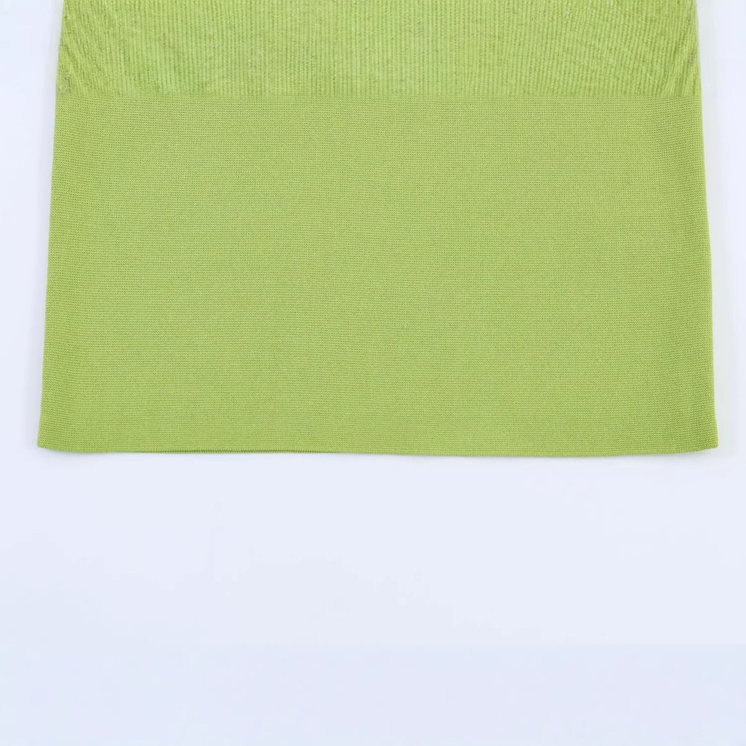 Damen Minikleid mit raffinierten Rüschendetails und schickem Halterneck Drune