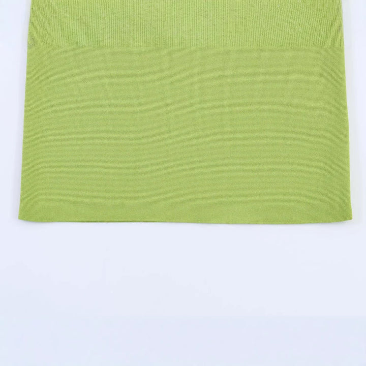 Damen Minikleid mit raffinierten Rüschendetails und schickem Halterneck Drune